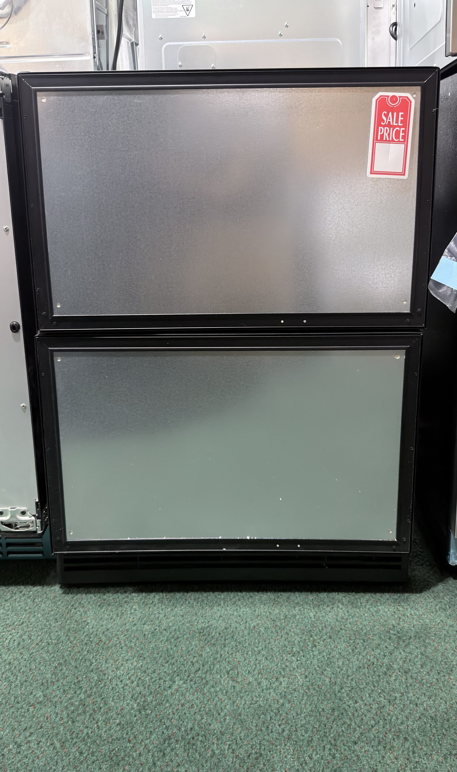 Uline* 24" Refrigerated Drawers Solid Panel Ready Door
