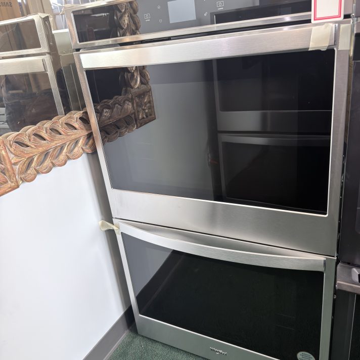 Whirlpool* 10.0 cu. ft. Smart Double Wall Oven with Touchscreen Stainless Steel