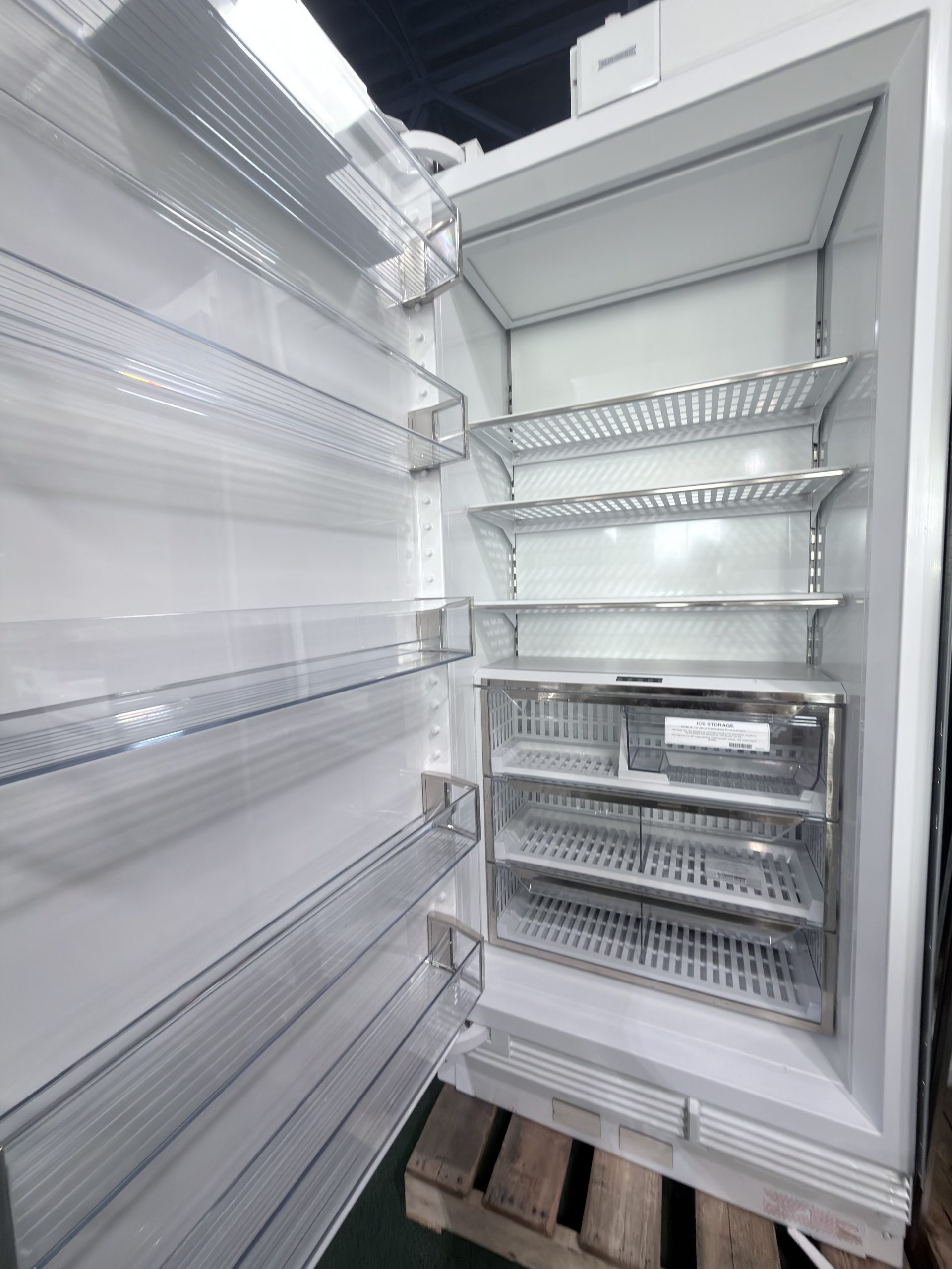 Sub-Zero* Designer Series 72'' Side-by-Side Column Set with 36 Inch Refrigerator and 36 Inch Freezer Panel Ready - Image 3