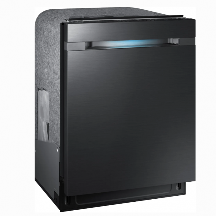 Samsung* Top Control Dishwasher With Waterwall Technology: Black Stainless Steel