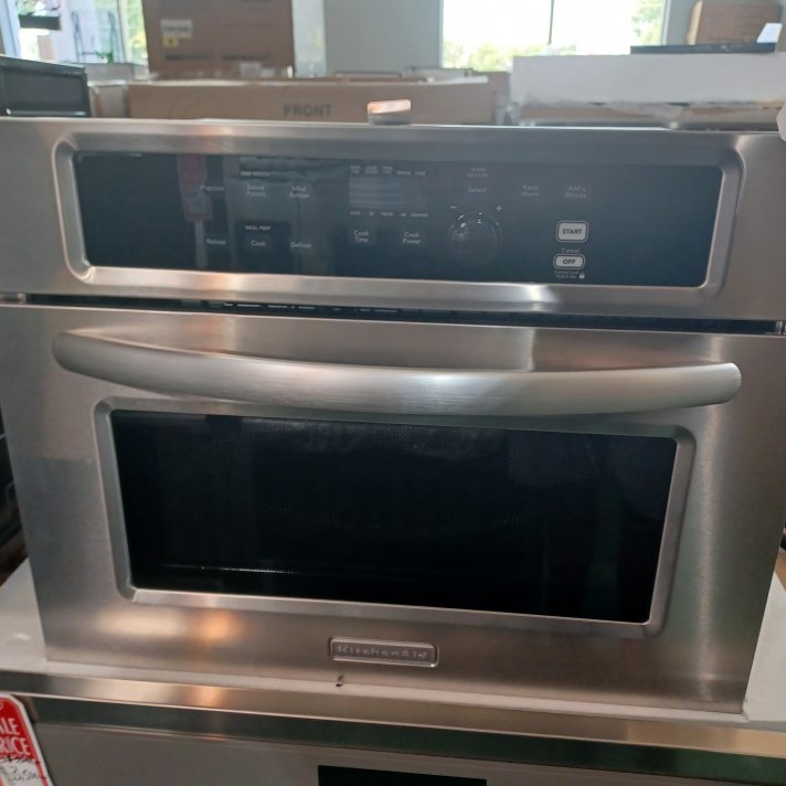 KitchenAid* 24'' Built-in Microwave Oven Electronic Touch Pad: Stainless Steel