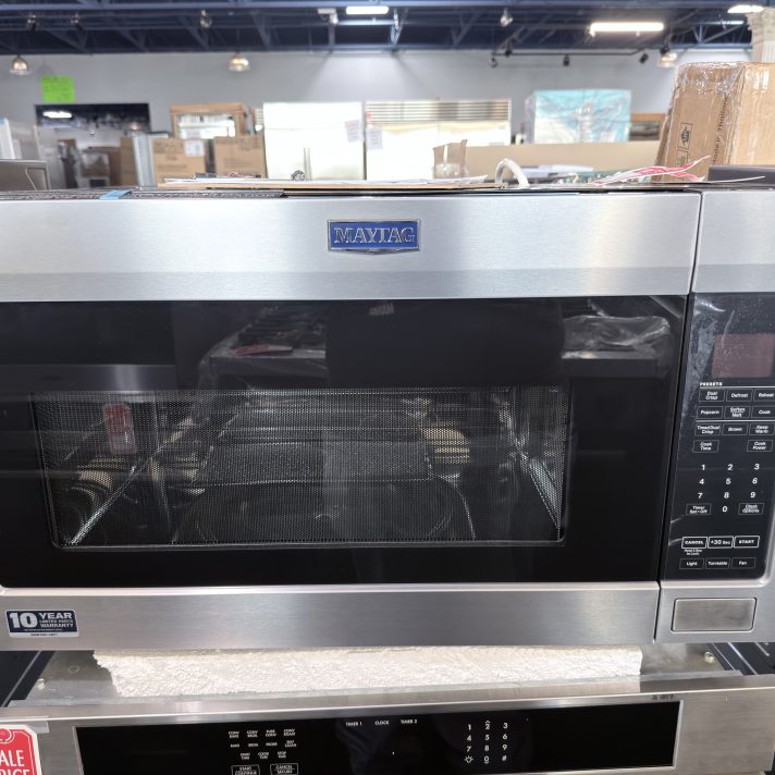 Maytag* Over-the-Range Microwave with Dual Crisp feature - 1.9 cu. ft.