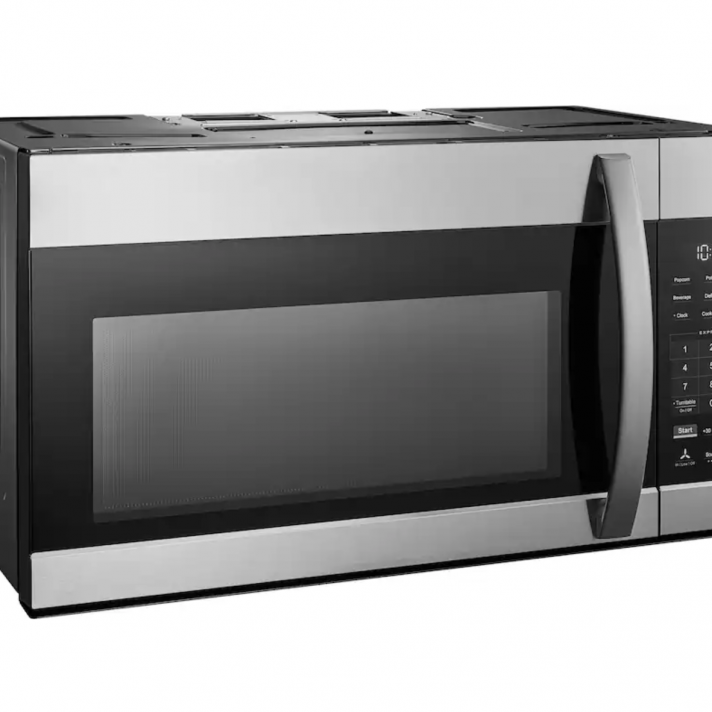 Insignia* 1.7 Cu. Ft. Over-the-Range Microwave with 1,000W Cooking Power - Stainless Steel