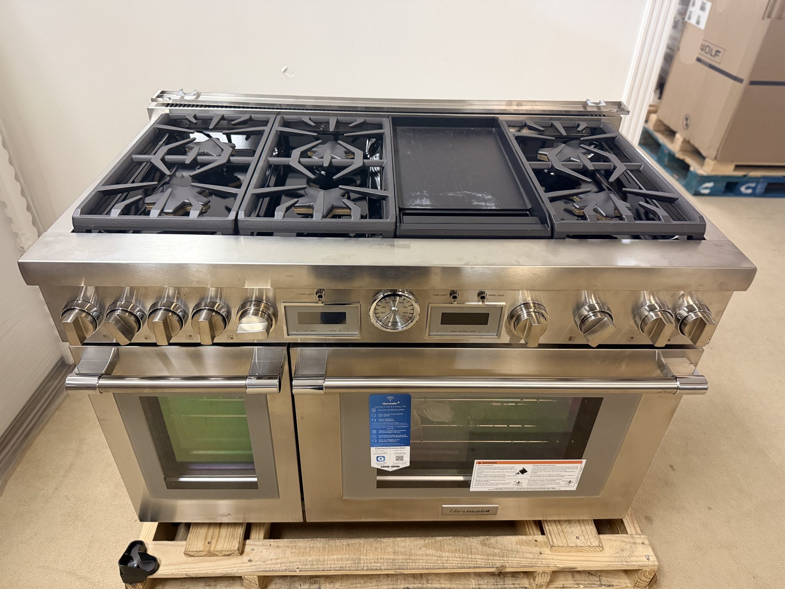 Thermador* Dual Fuel Professional Range 48'' Pro Grand® Commercial Depth Stainless steel - Image 2