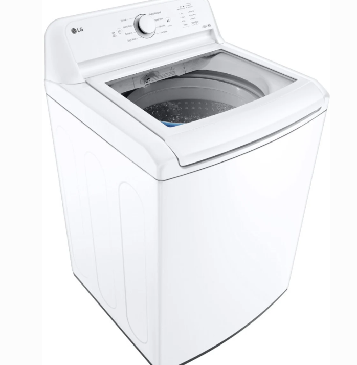 LG* Agitator Medium ( 4.1-cu ft ) Top-Load Washer White