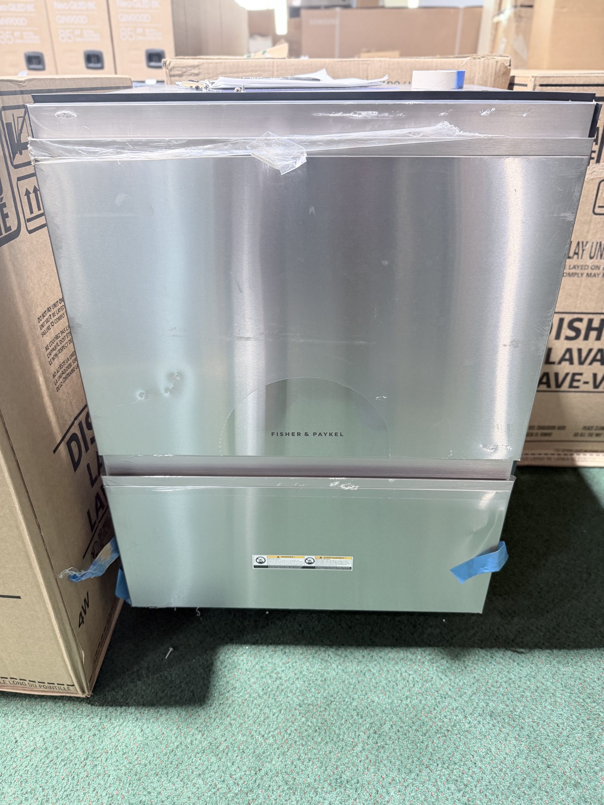 Fisher & Paykel* Series 9 Contemporary Tall Double DishDrawer™ Dishwasher