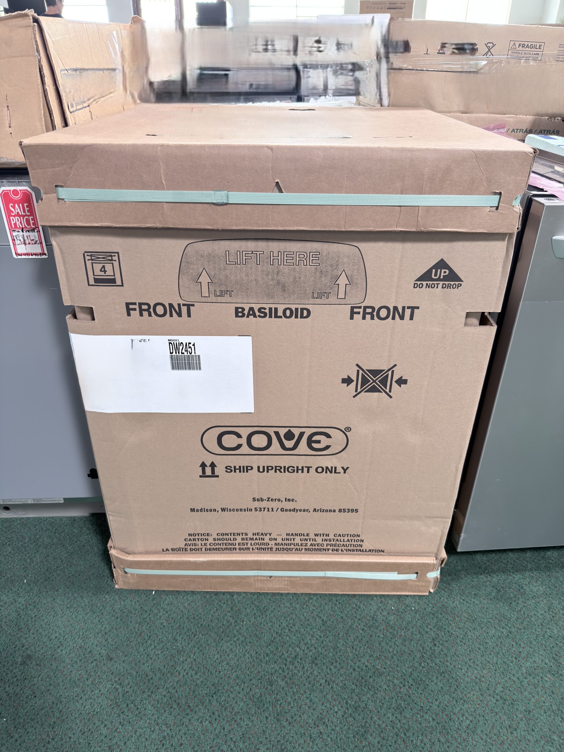 COVE* 24" Dishwasher Fully Integrated- Panel Ready - Image 3