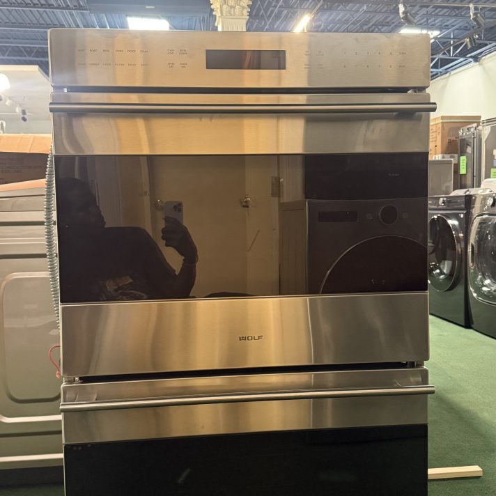 Wolf E Series 30 Inch Double Smart Electric Wall Oven
