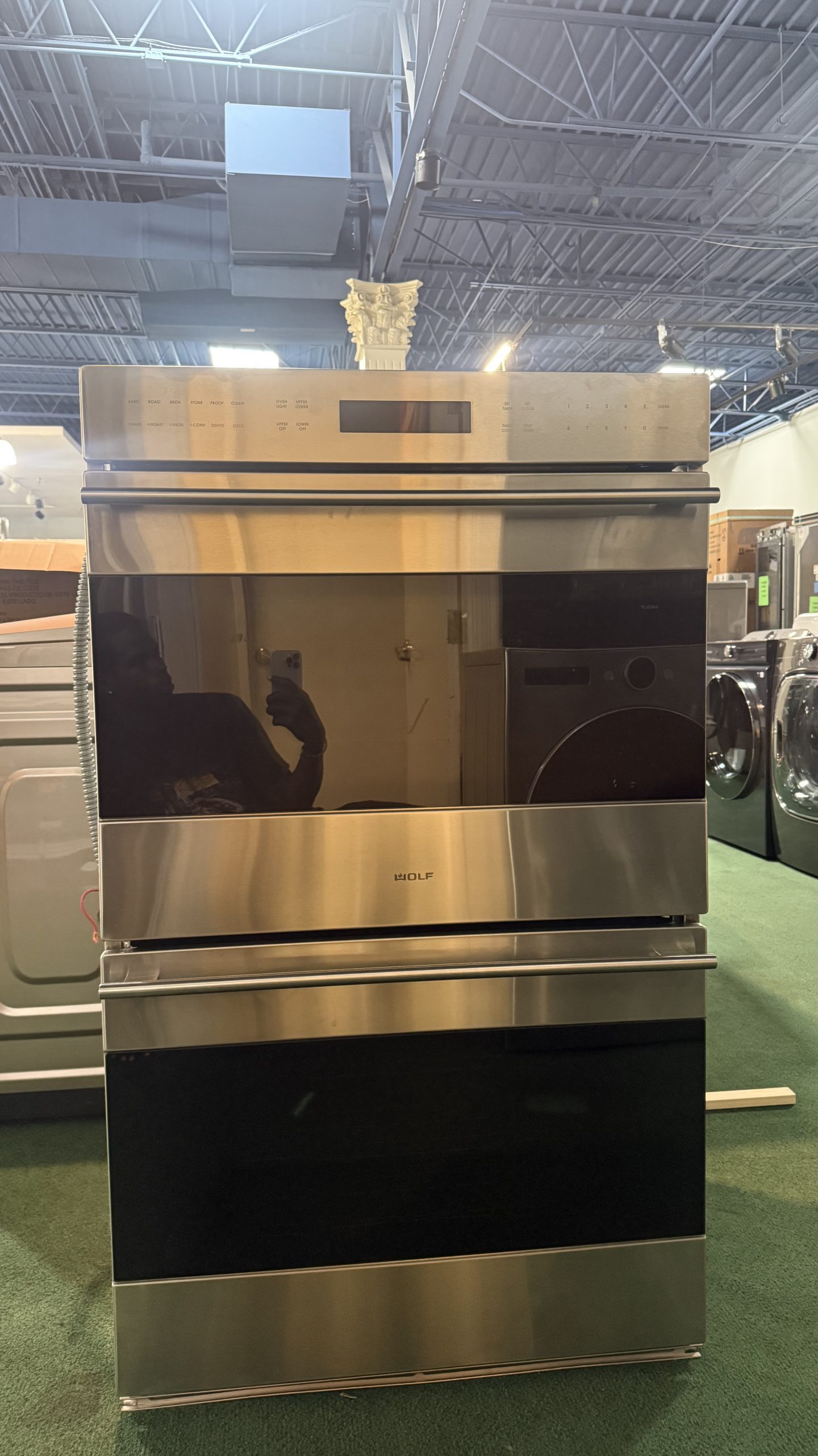 Wolf E Series 30 Inch Double Smart Electric Wall Oven