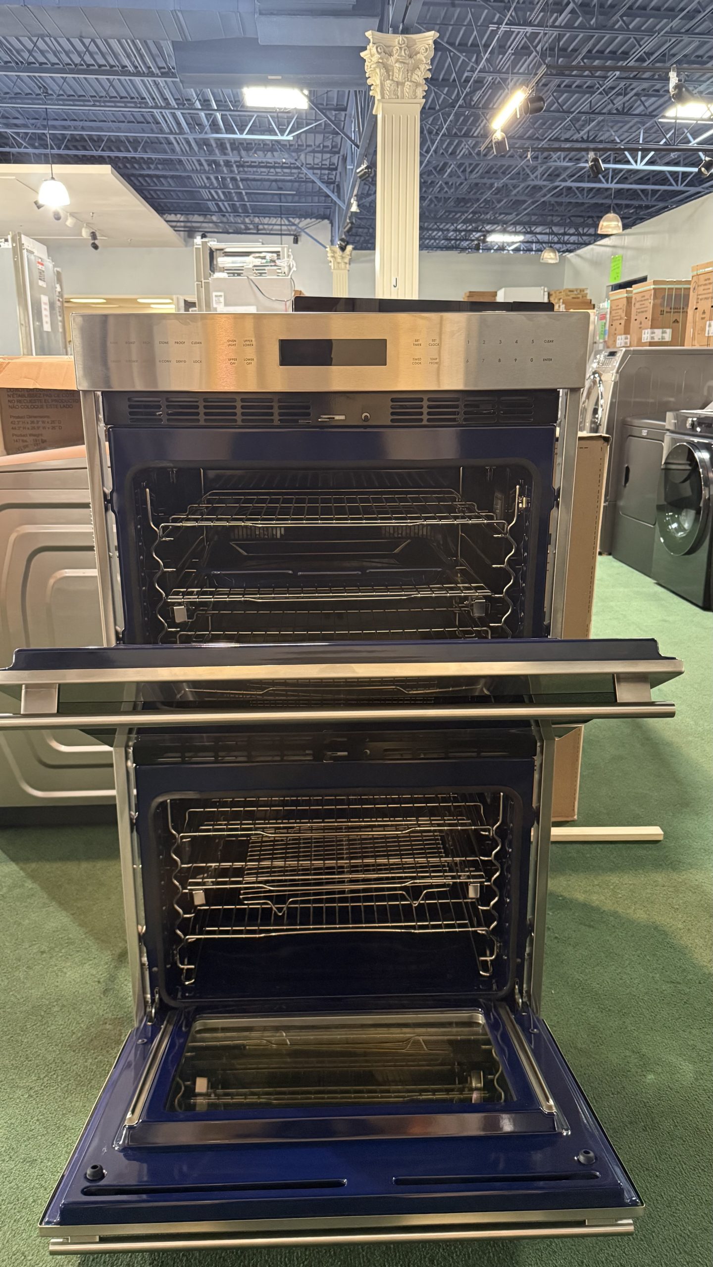 Wolf E Series 30 Inch Double Smart Electric Wall Oven - Image 2
