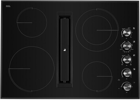JennAir* Black Floating Glass Series 30" JX3™ Electric Downdraft Cooktop - Image 3
