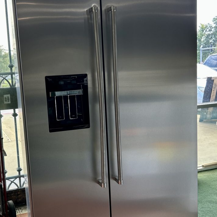 KitchenAid* 25.1 Cu. Ft. 42" Built-In Side-by-Side Refrigerator with Ice and Water Dispenser