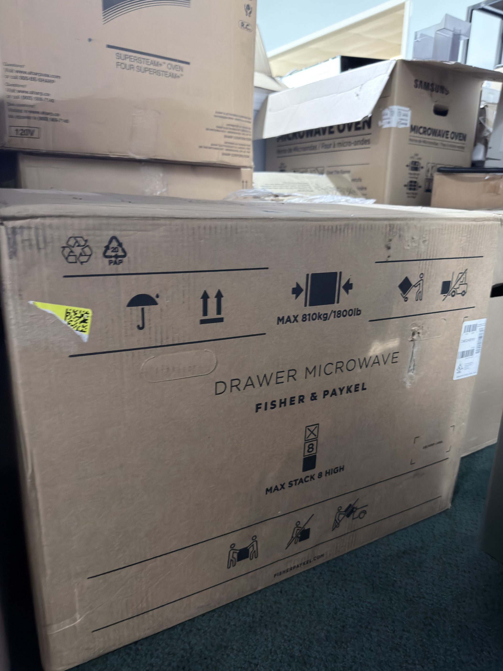 Fisher & Paykel* Series 7 24" Series 7 Professional Microwave Drawer - Image 2