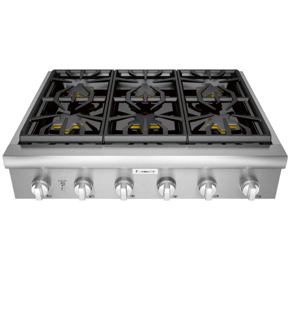 Thermador* Professional Series Gas Rangetop 36'' Stainless Steel