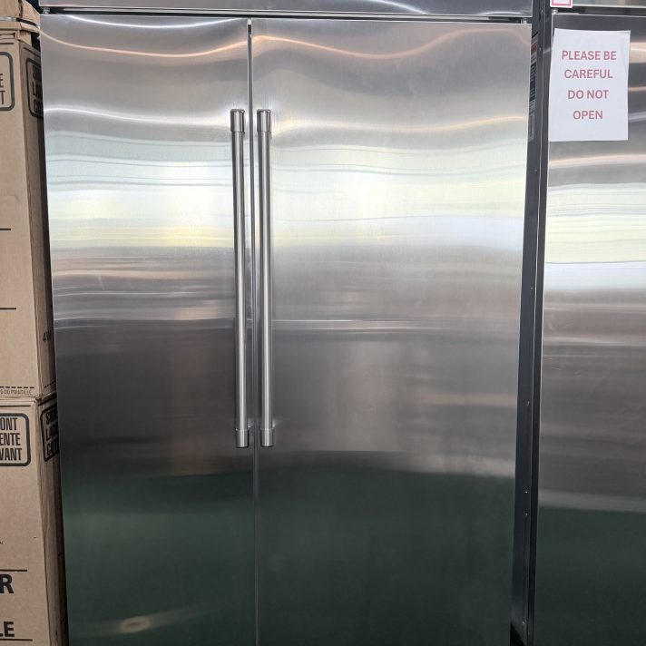 CAFE* 48" Smart Built-In Side-by-Side Refrigerator Stainless Steel
