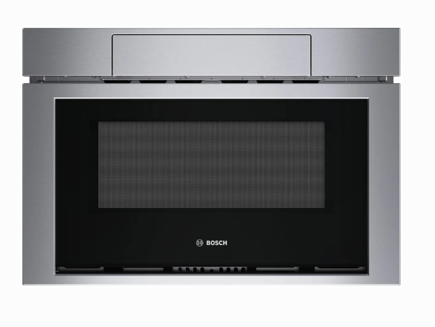 Bosch* 800 Series Drawer Microwave 24” Stainless Steel
