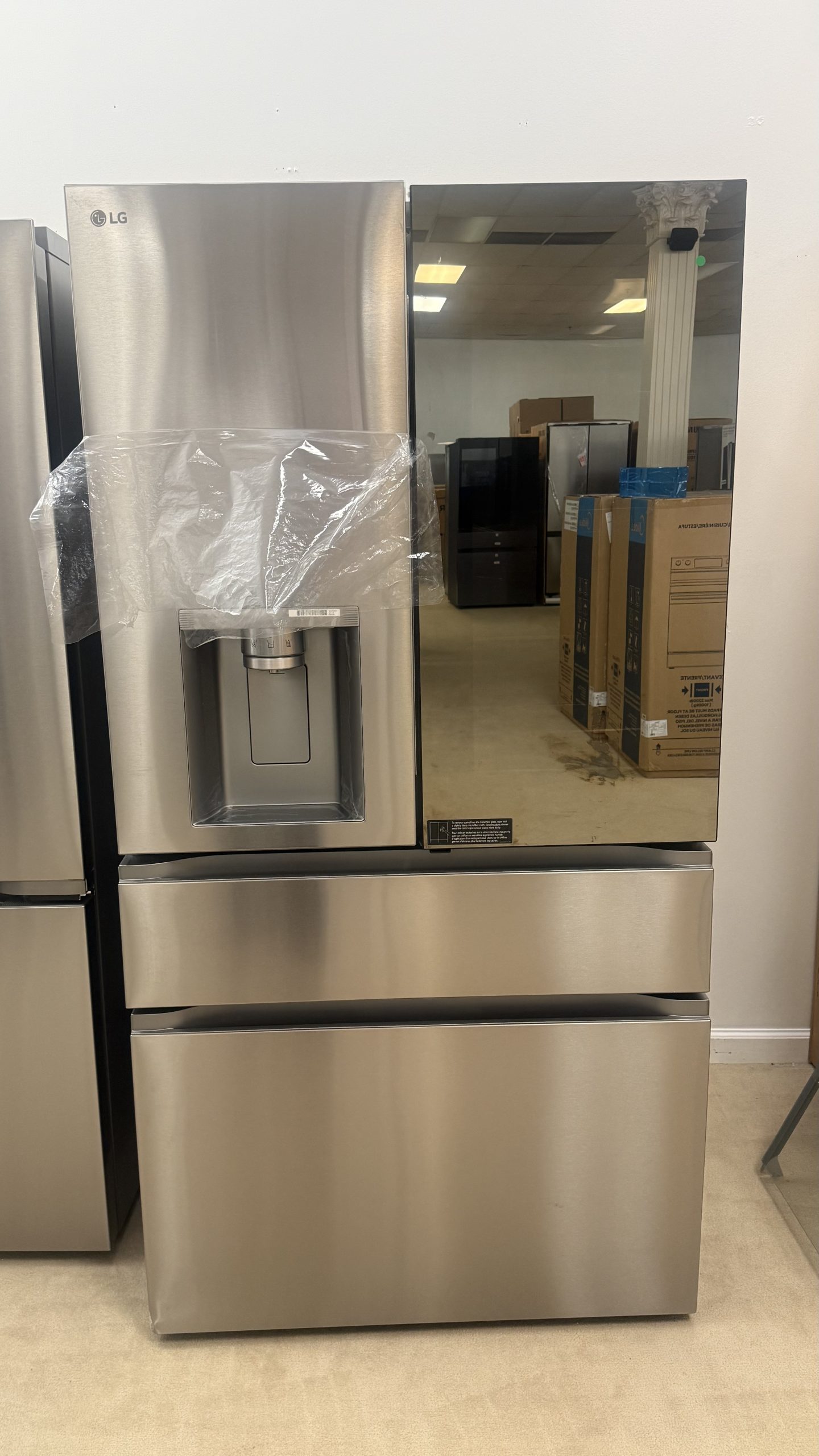 LG 36 Inch Depth MAX 4-Door French Door Refrigerator