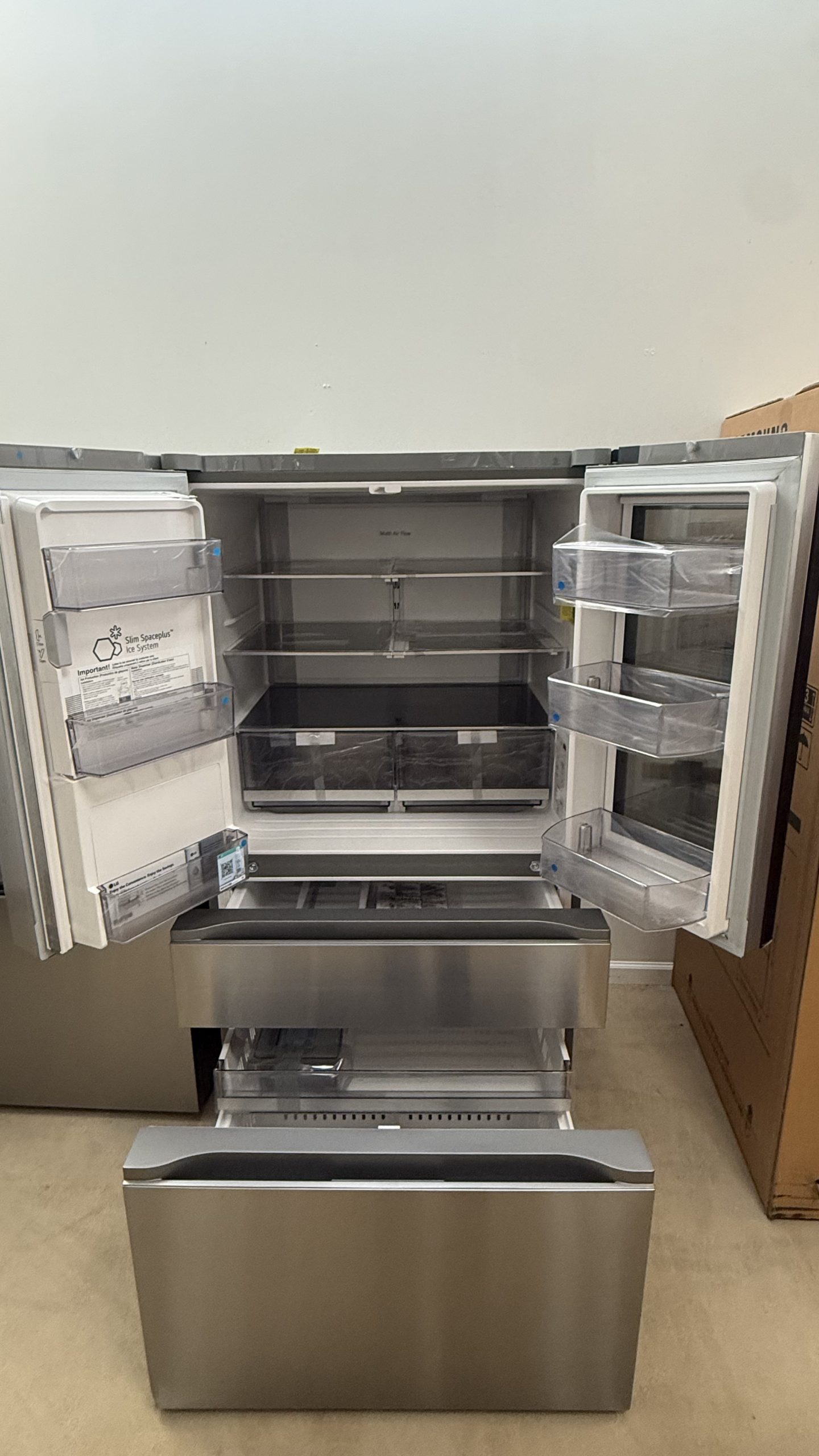 LG 36 Inch Depth MAX 4-Door French Door Refrigerator - Image 3