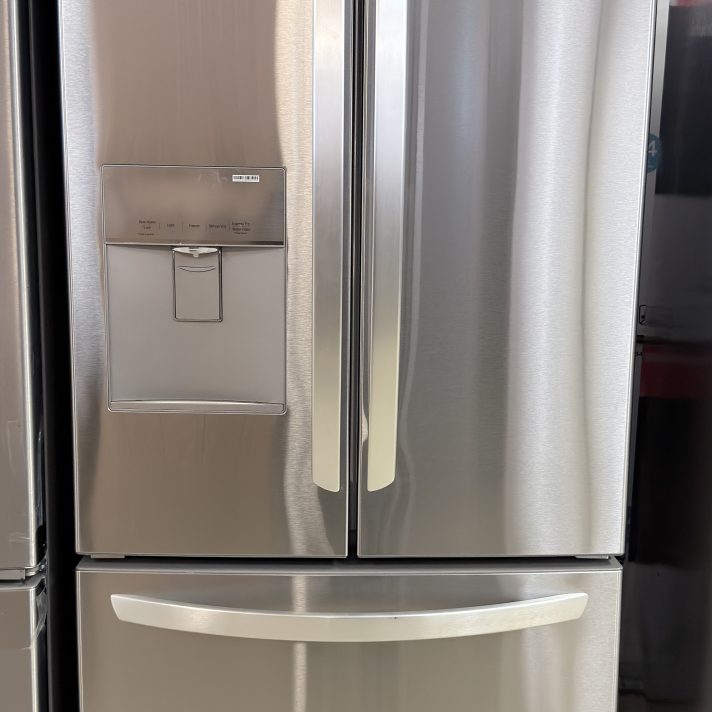 LG* 30-in Wide 21.8 Cu. Ft. French Door Refrigerator with External Water Dispenser - Stainless Steel