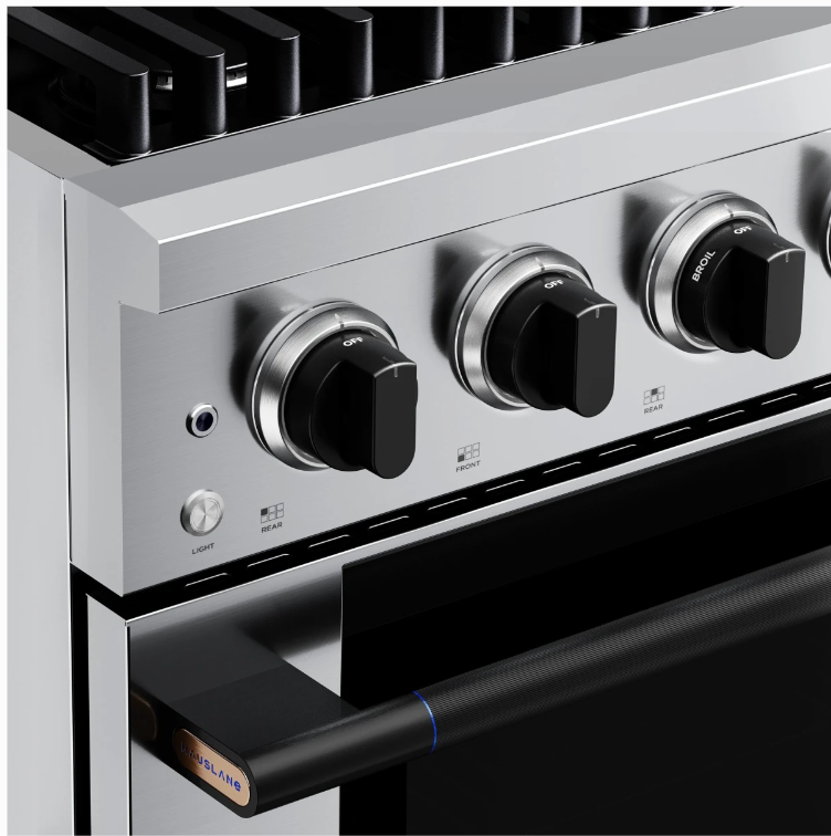 Hauslane* HausPro 36'' Convection Oven Freestanding Natural Gas Matte Black Accents. - Image 4