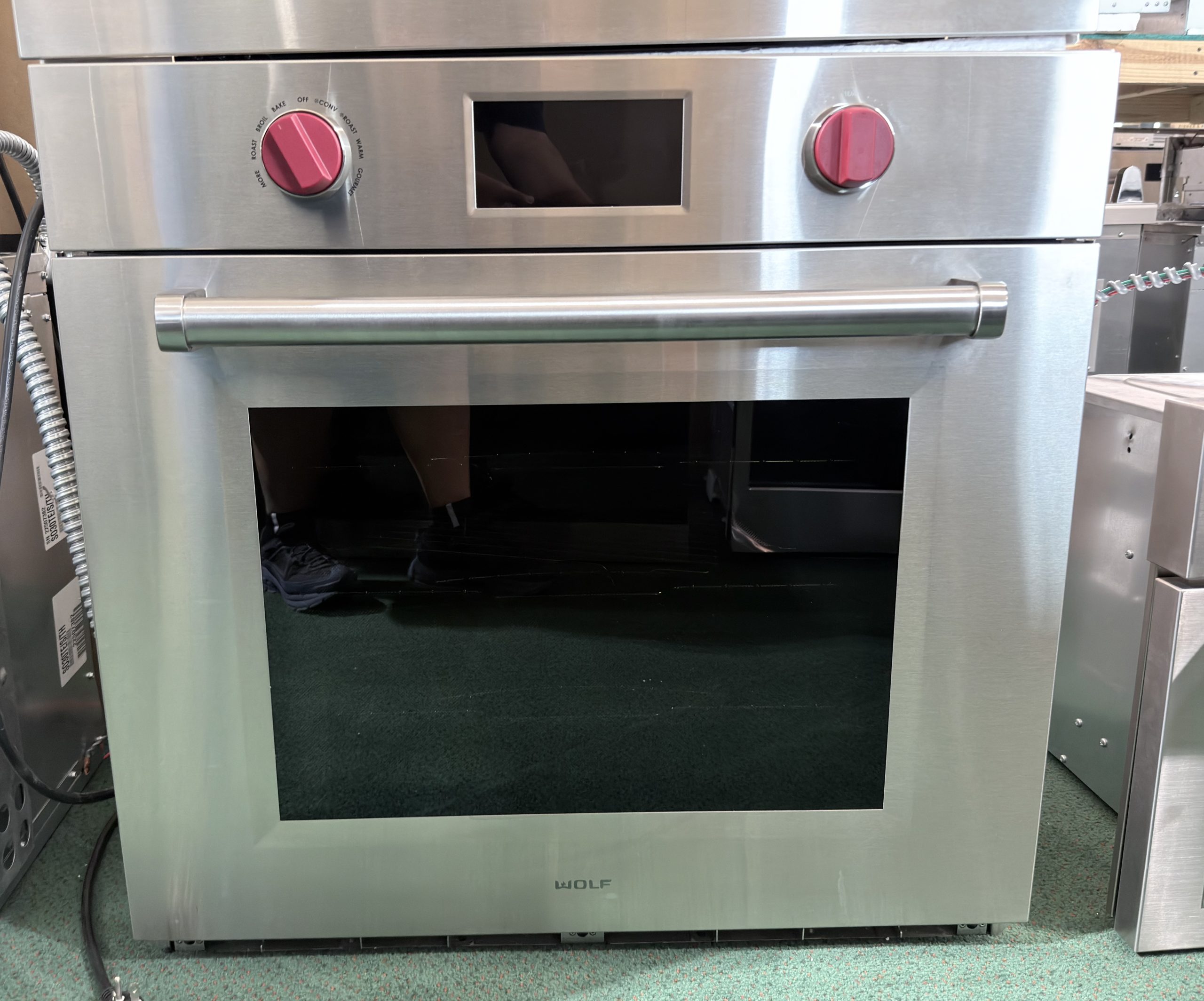 Wolf* Certified 30" Stainless Steel Electric Single Wall Oven