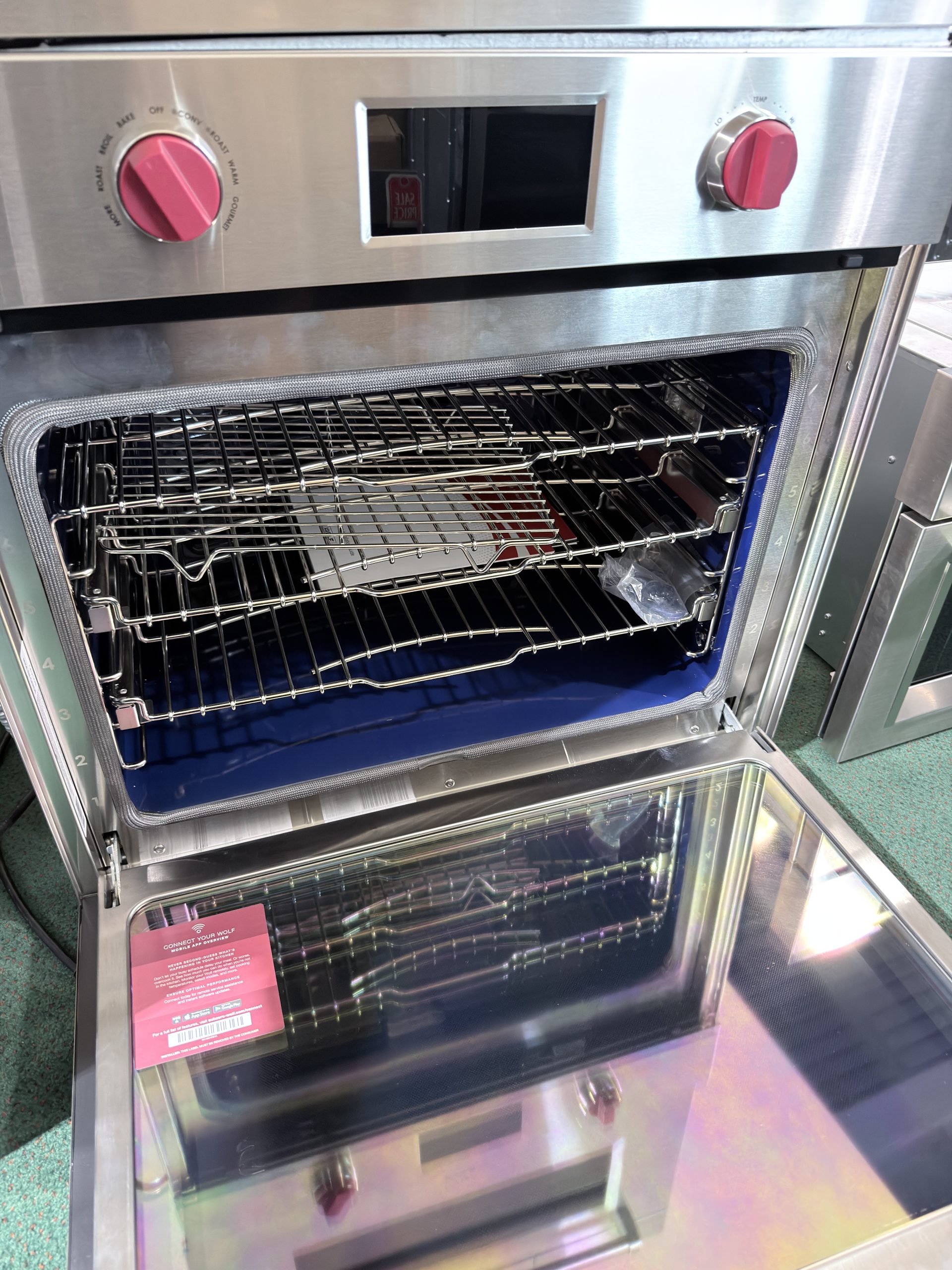 Wolf* Certified 30" Stainless Steel Electric Single Wall Oven - Image 2