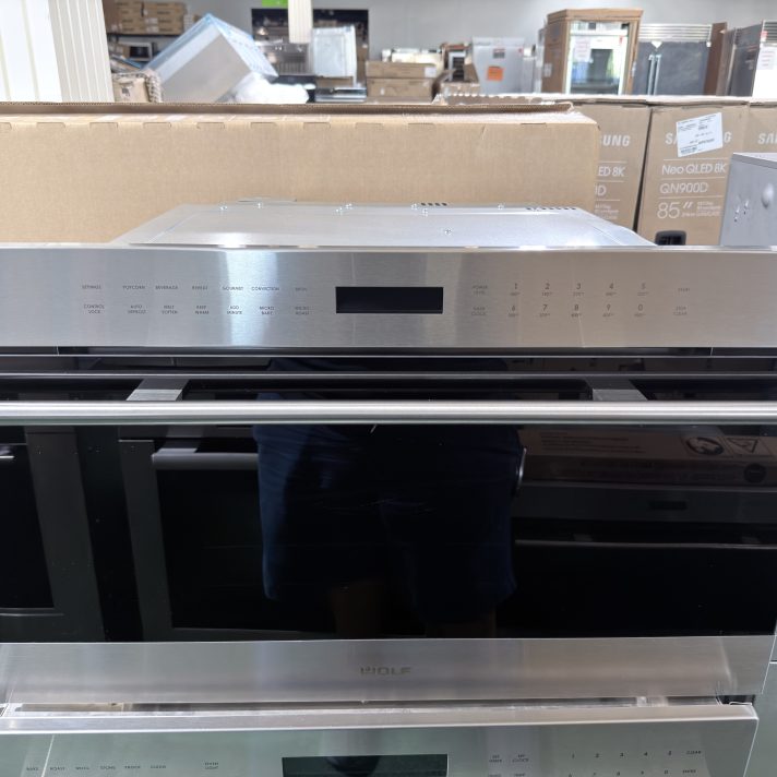 Wolf* 30" E Series Transitional Speed Oven - Legacy Stainless Steel