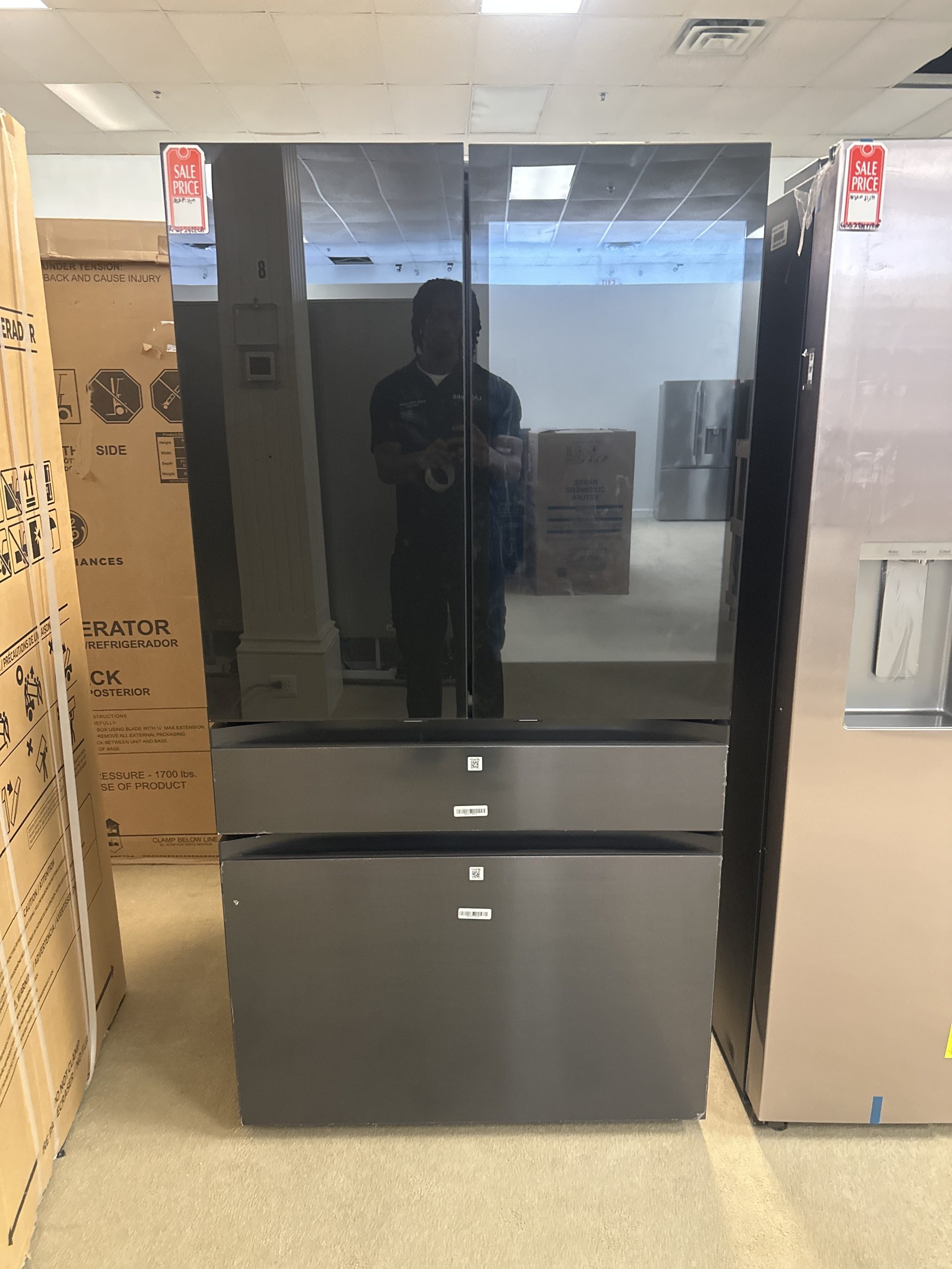 Samsung BESPOKE 36 Inch Smart 4-Door French Door Refrigerator