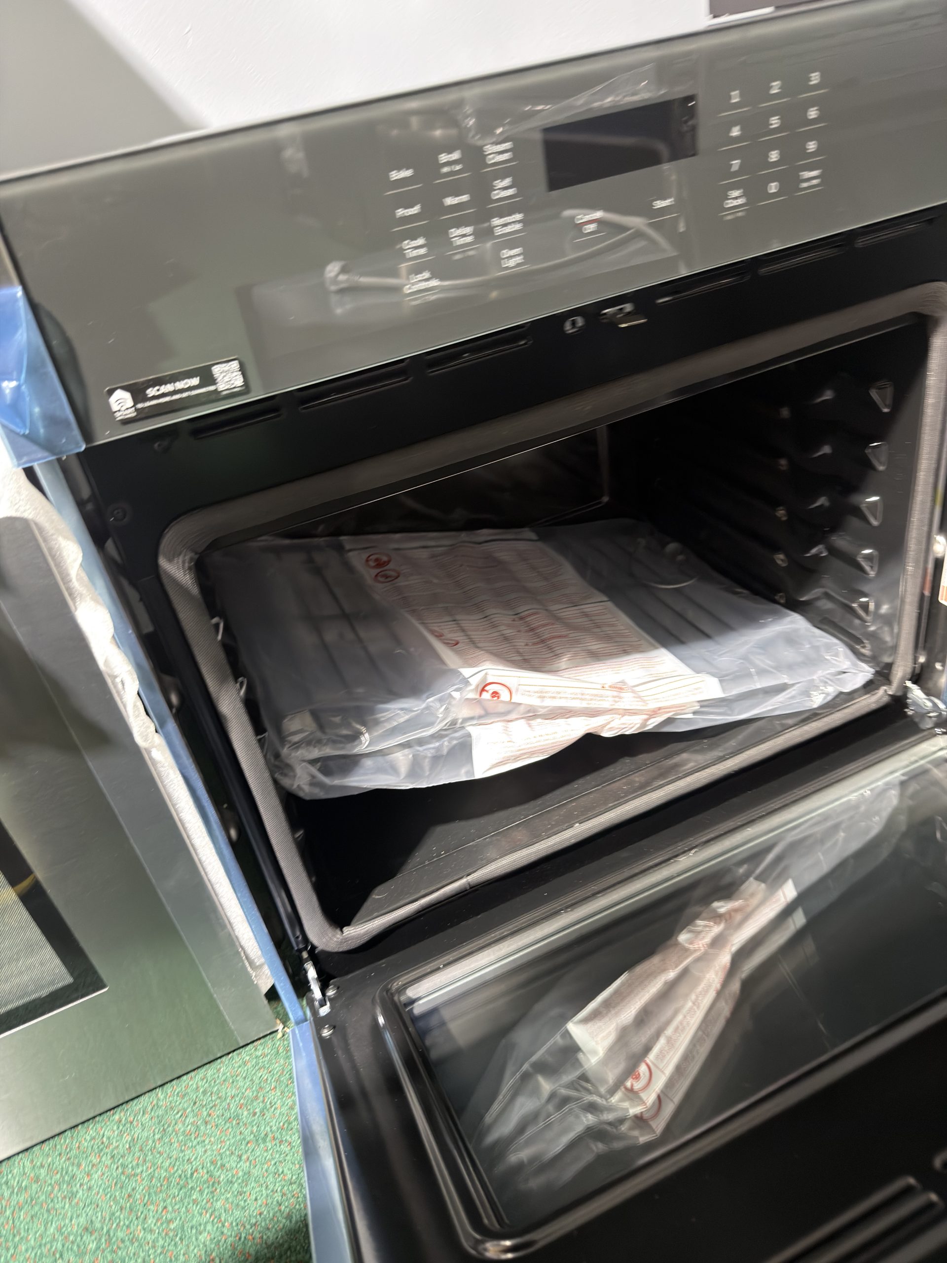 GE* 30" Smart Built-In Self-Clean Single Wall Oven Stainless Steel - Image 2